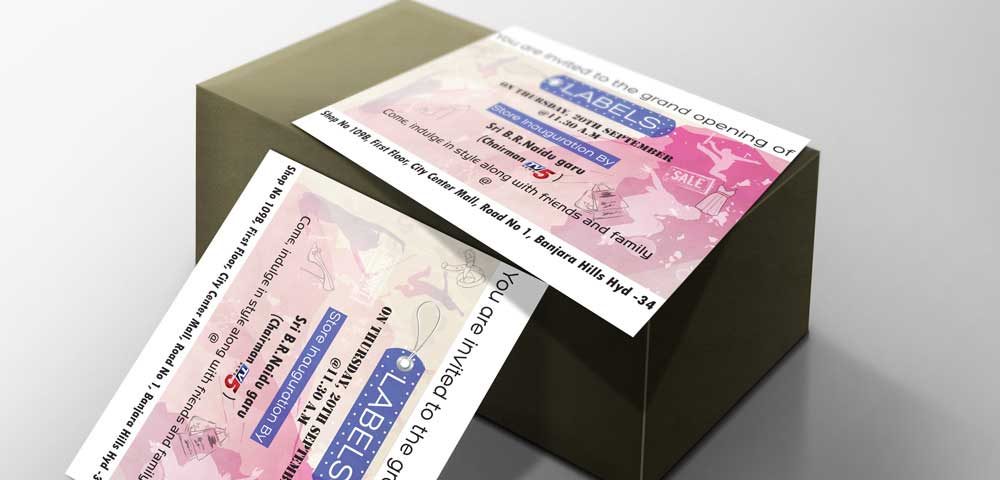 lable invitation design in hyderabad, new Invitation card design, branding design, invitation card design in secunderbad